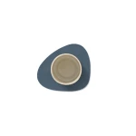 Podkładka pod szklankę Curve Nupo Dark Blue 11x13cm LindDNA