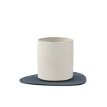 Podkładka pod szklankę Curve Nupo Dark Blue 11x13cm LindDNA
