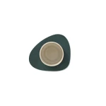 Podkładka pod szklankę Curve Nupo Dark Green 11x13cm LindDNA