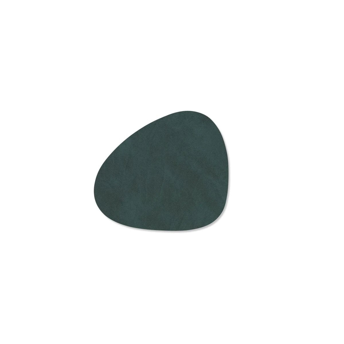 Podkładka pod szklankę Curve Nupo Dark Green 11x13cm LindDNA