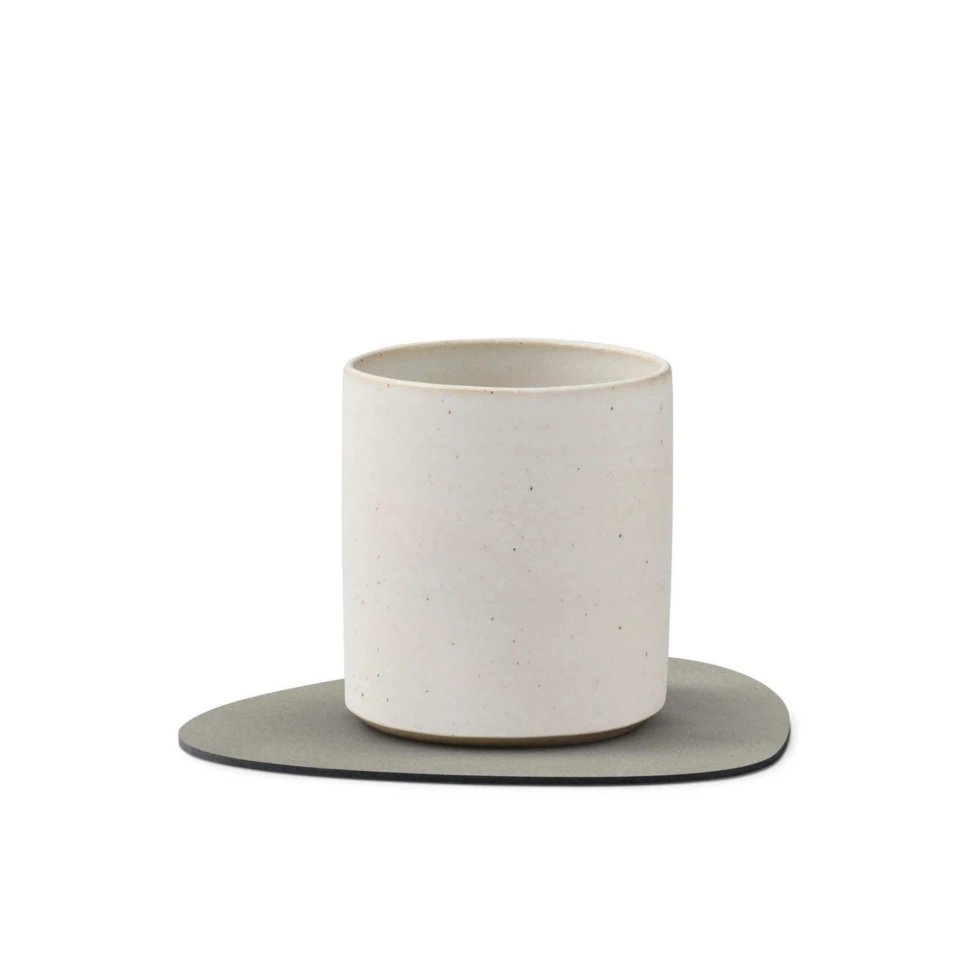 Podkładka pod szklankę Curve Nupo Light Grey 11x13cm LindDNA