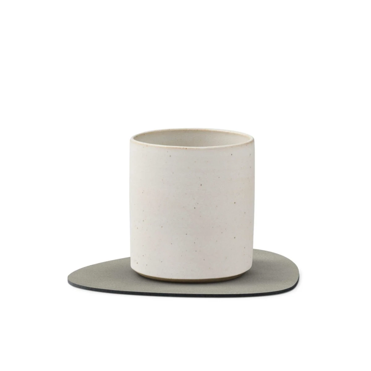 Podkładka pod szklankę Curve Nupo Light Grey 11x13cm LindDNA