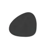 Podkładka stołowa Curve S Nupo Black 24x28cm LindDNA