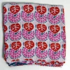 Apaszka jedwabna Mini Volubile Fuchsia Les Belles Vagabondes