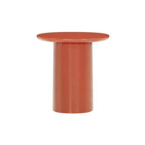 Stolik boczny Kin High-Gloss Burnt Orange Wendelbo
