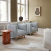 Stolik boczny Kin High-Gloss Burnt Orange Wendelbo