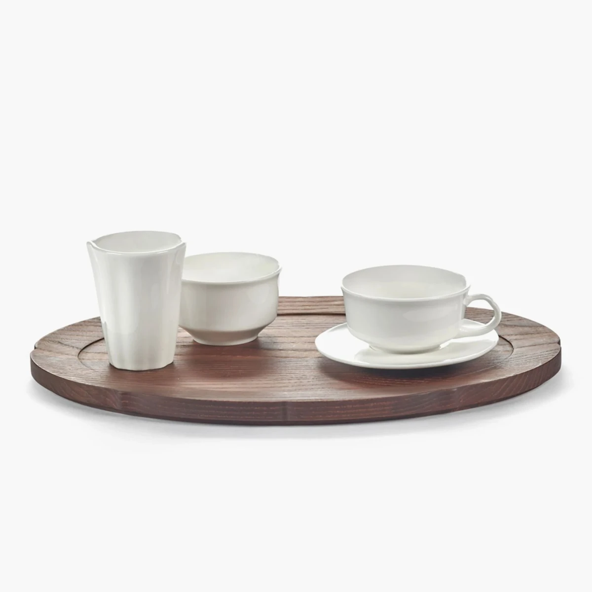 Taca drewniana Silhouette Serax