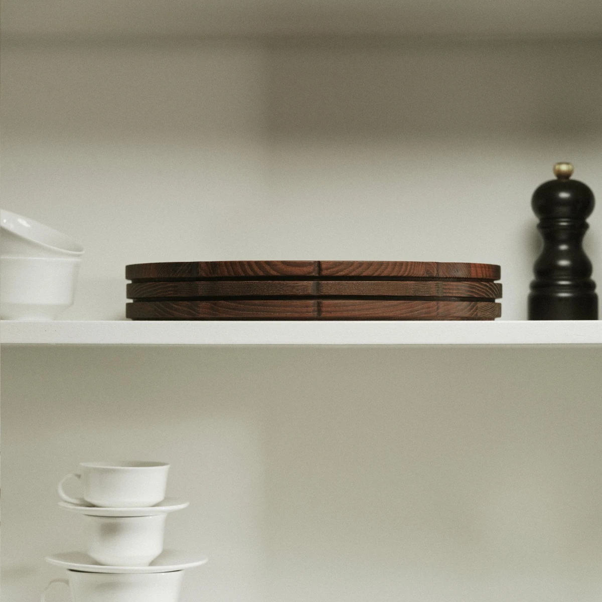 Taca drewniana Silhouette Serax