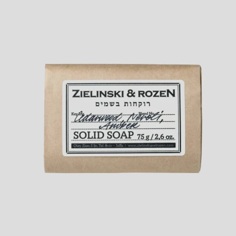 Mydło w kostce 75g Cedarwood, Neroli, Amber Zielinski & Rozen