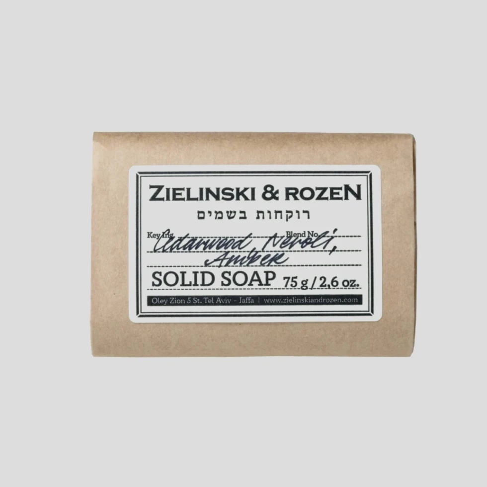 Mydło w kostce 75g Cedarwood, Neroli, Amber Zielinski & Rozen