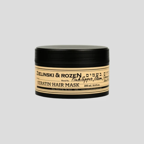Keratynowa maska do włosów 200ml Pink Pepper, Elemi, Cinnamon, Leather Zielinski & Rozen