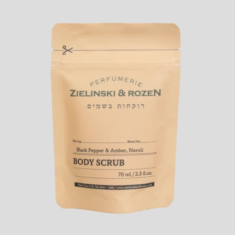 Peeling do ciała 70ml Black Pepper, Vetiver, Neroli, Amber Zielinski & Rozen