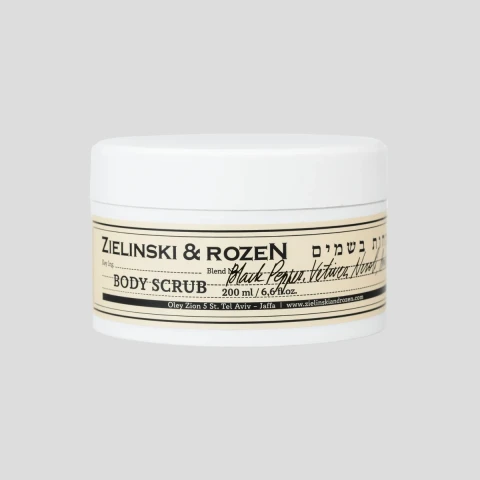 Peeling do ciała 200ml Black Pepper, Vetiver, Neroli, Amber Zielinski & Rozen
