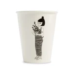 Porcelanowy kubek Lili Flowerpot helen b