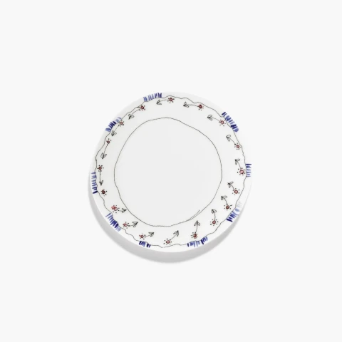 Talerz Midnight Flowers by Marni anemone milk Ø20cm Serax