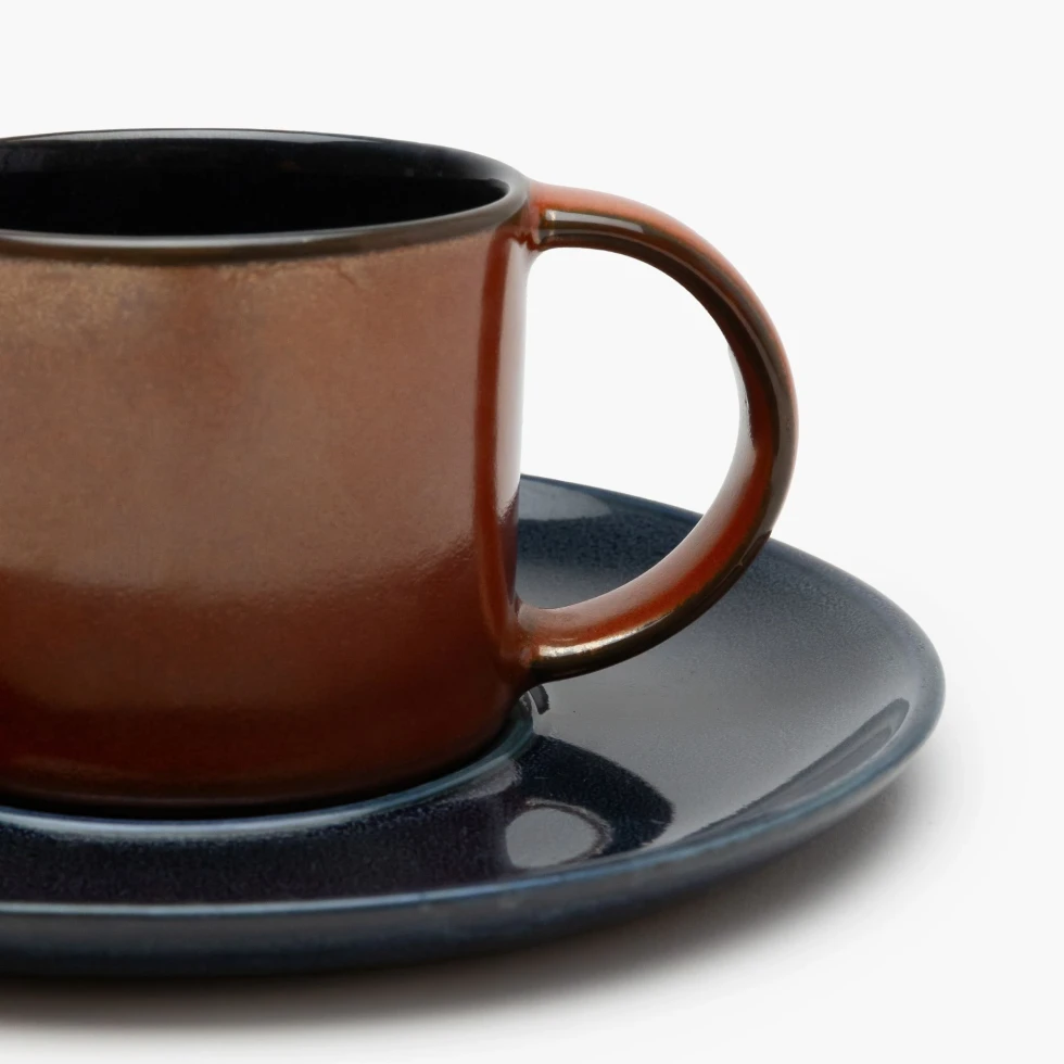 Filiżanka na espresso Dark Blue/Rust Serax