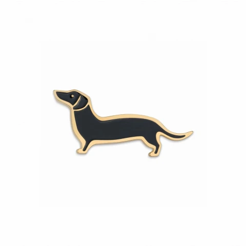 Pin jamnik czarny Marcelina Jarnuszkiewicz