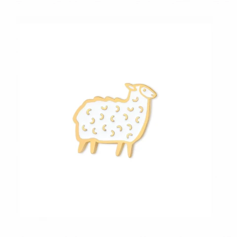 Pin Owca biała Marcelina Jarnuszkiewicz