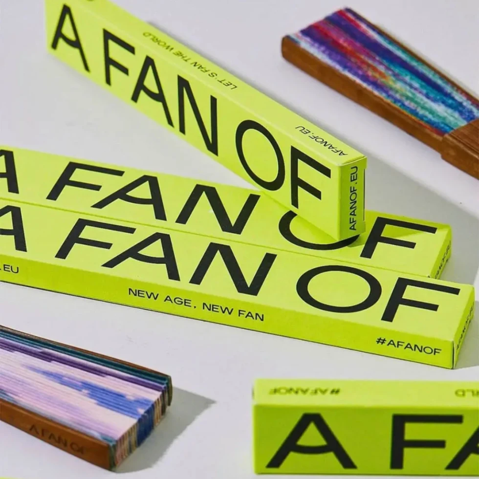 Wachlarz Standard Color Harmony A FAN OF