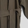 Kimono lniane olive stonewash take a NAP