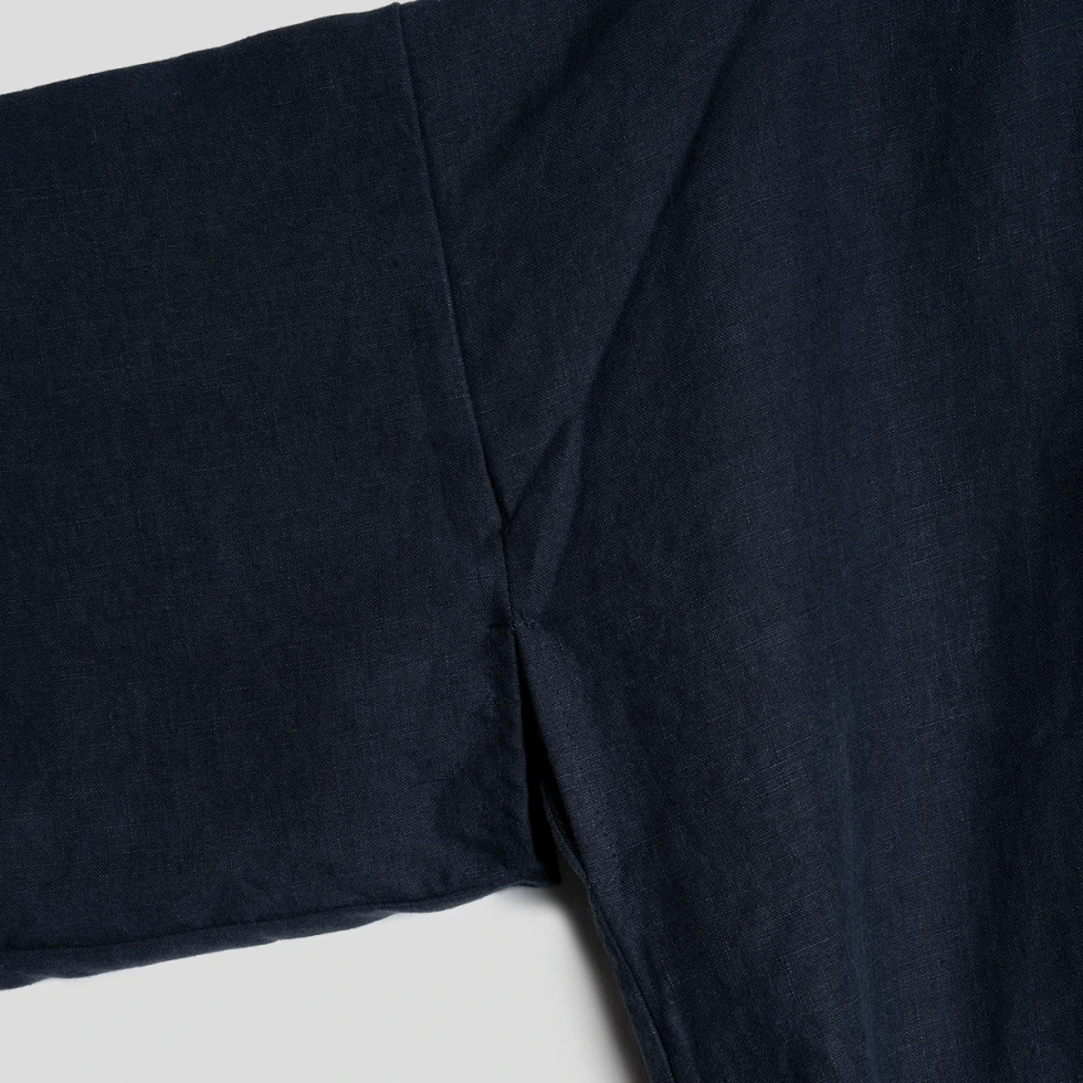 Kimono krótkie lniane navy stonewash take a NAP
