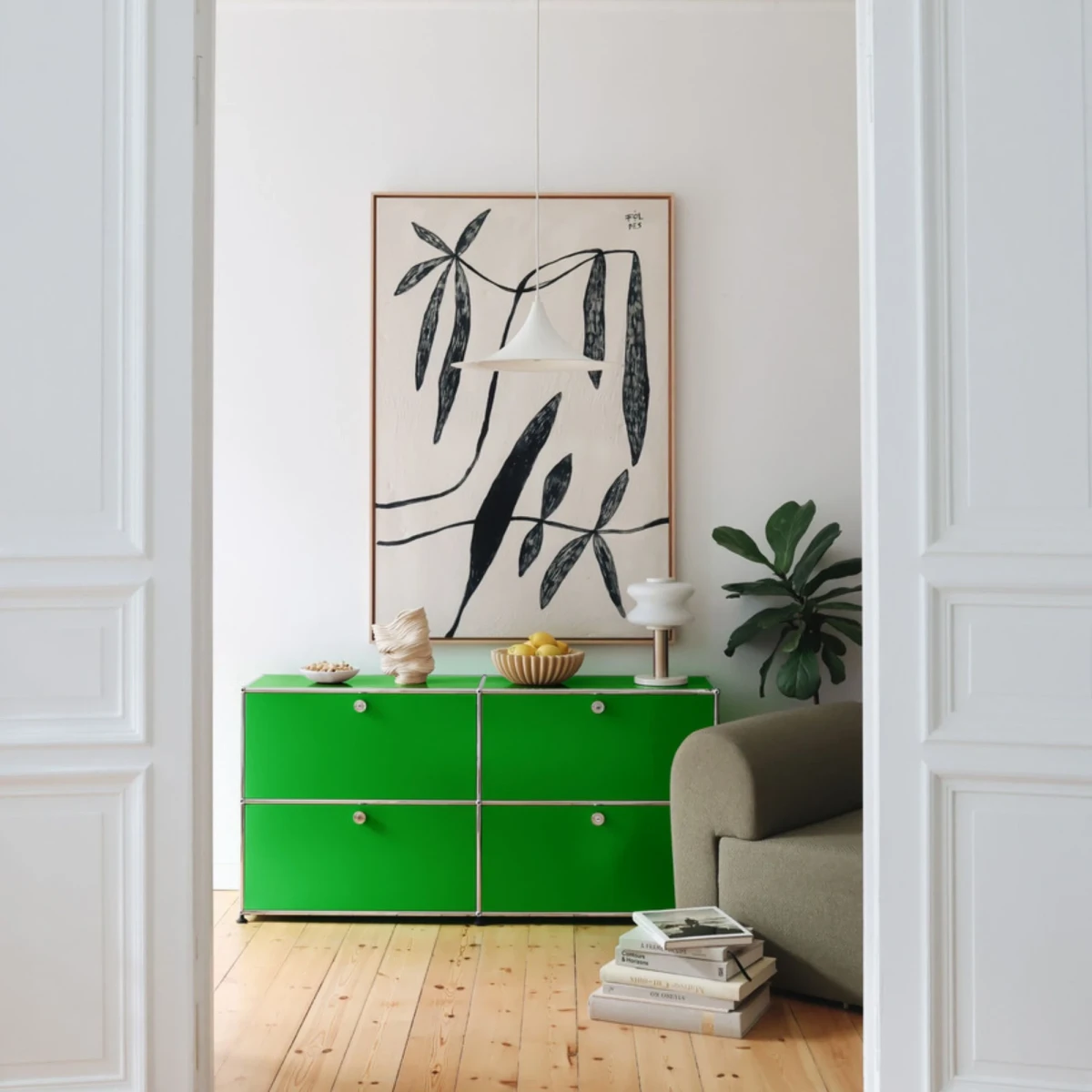 Kredens Haller Green USM