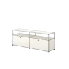 Kredens niski Haller Pure White USM