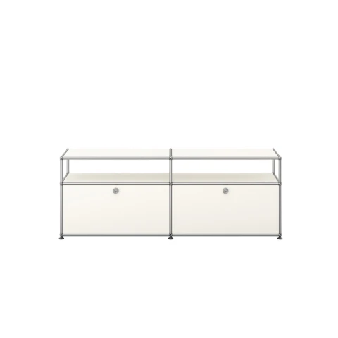 Kredens niski Haller Pure White USM