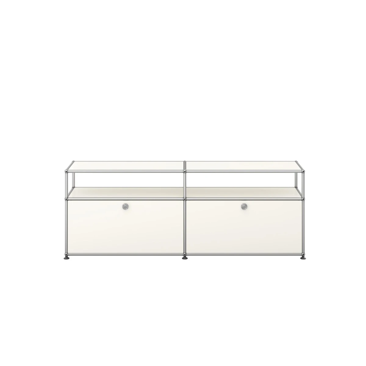 Kredens niski Haller Pure White USM