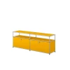 Kredens niski Haller Golden Yellow USM