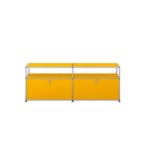 Kredens niski Haller Golden Yellow USM