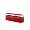 Kredens niski Haller Ruby Red USM