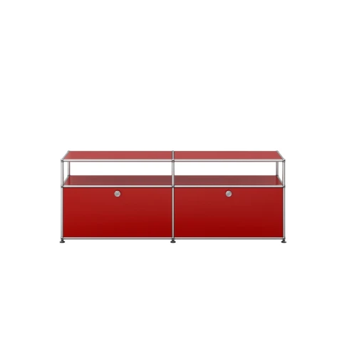 Kredens niski Haller Ruby Red USM