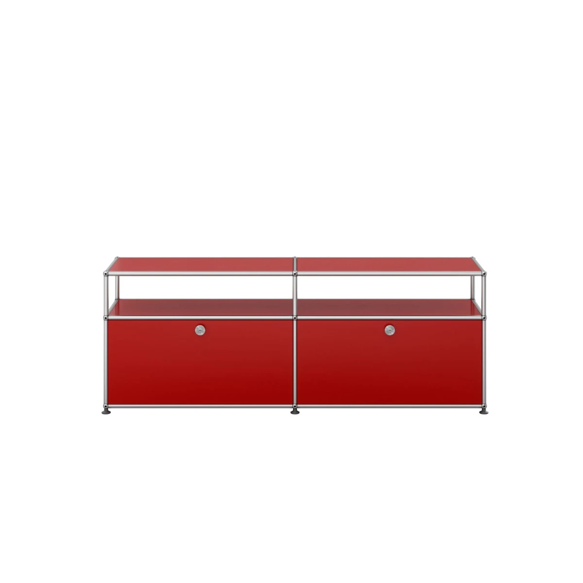 Kredens niski Haller Ruby Red USM