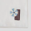 Serwetka z haftem parasol, 40x40, white take a NAP