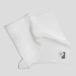 Serwetka z haftem parasol, 40x40, white take a NAP
