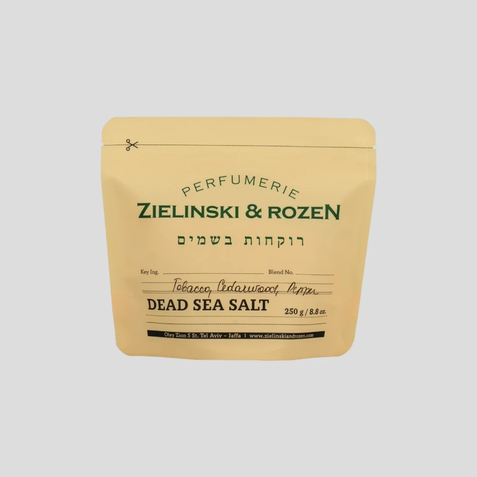 Sól do kąpieli 250g Tobacco, Cedarwood, Pepper Zielinski & Rozen
