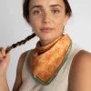 Apaszka jedwabna Ginger Orange Kaaskas