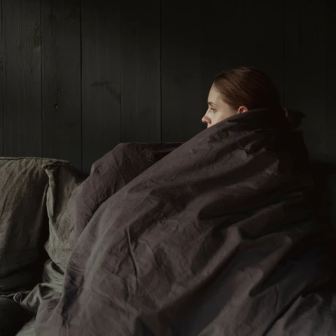 Komplet pościeli Vintage Percale Basalt take a NAP