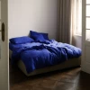 Komplet pościeli z bawełny satynowej Simples Cobalt take a NAP