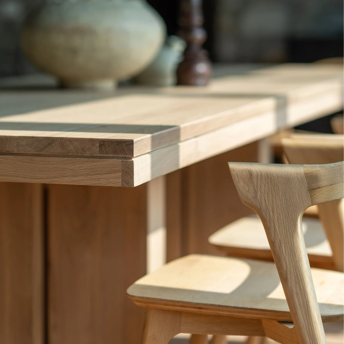 Stół rozkładany dębowy