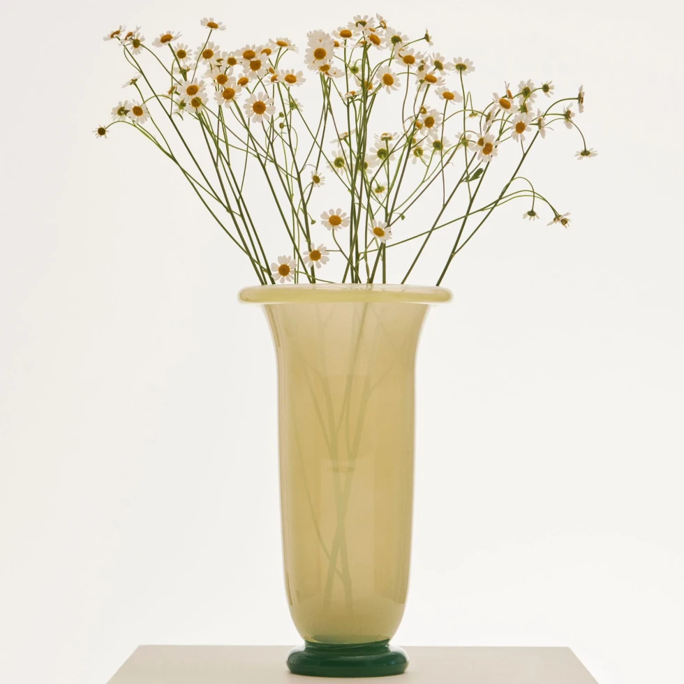 Wazon Empire Vase Large Sand HAY