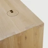 Biurko U dębowe 160x80cm Ethnicraft