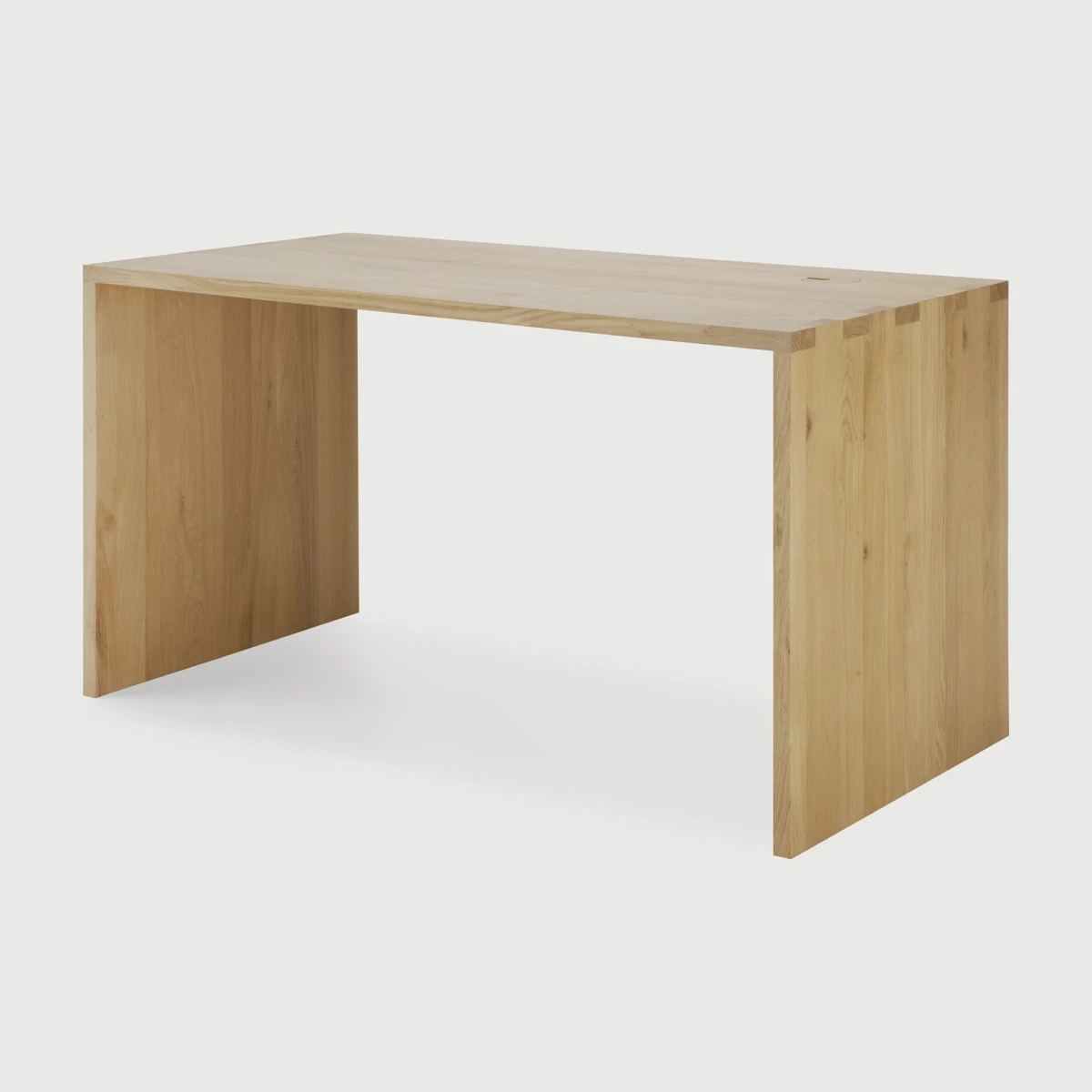 Biurko U dębowe 160x80cm Ethnicraft