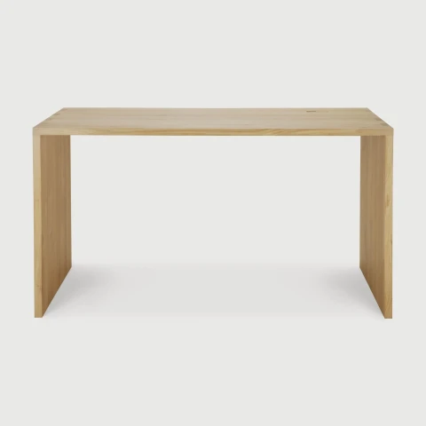 Biurko U dębowe 160x80cm Ethnicraft