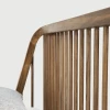 Łóżko z drewna tekowego Spindle Ethnicraft