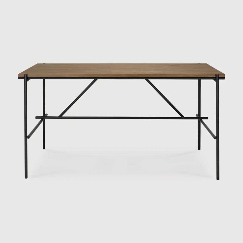 Biurko tekowe Oscar 140x70cm Ethnicraft