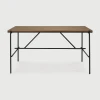 Biurko tekowe Oscar 140x70cm Ethnicraft