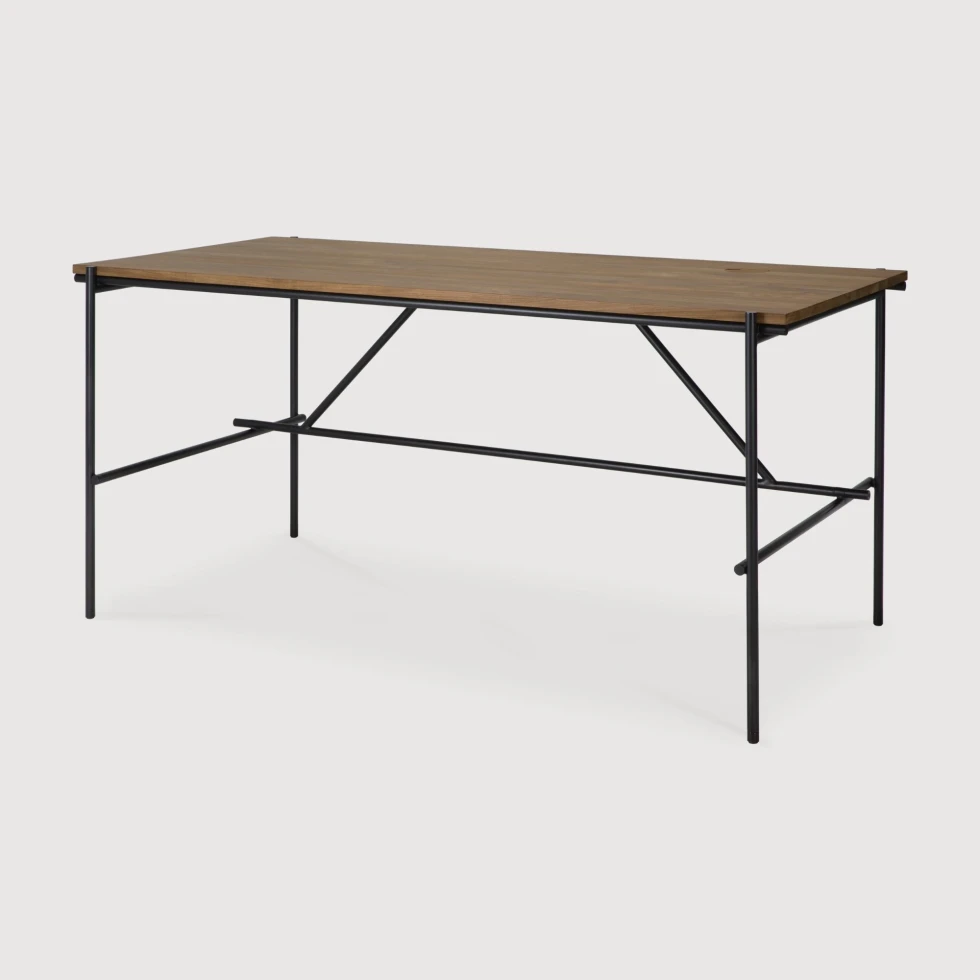 Biurko tekowe Oscar 160x80cm Ethnicraft