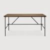 Biurko tekowe Oscar 160x80cm Ethnicraft